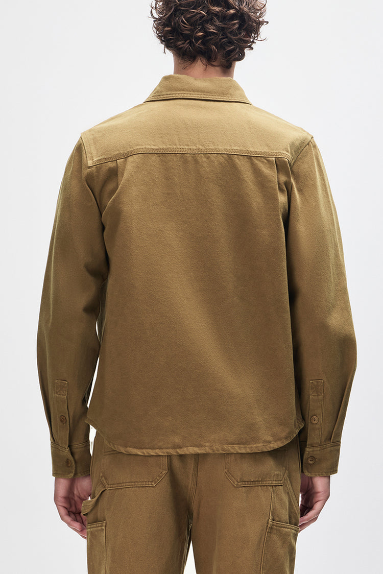 Deus Ex Machina Bronze Brown Vacay Overdye Shirt 