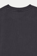 Deus Ex Machina Black Shield Garment Dye Crew 