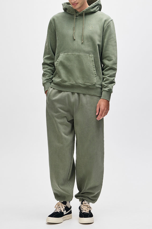 Deus Ex Machina Cypress Green Shield Dyed Hoodie 