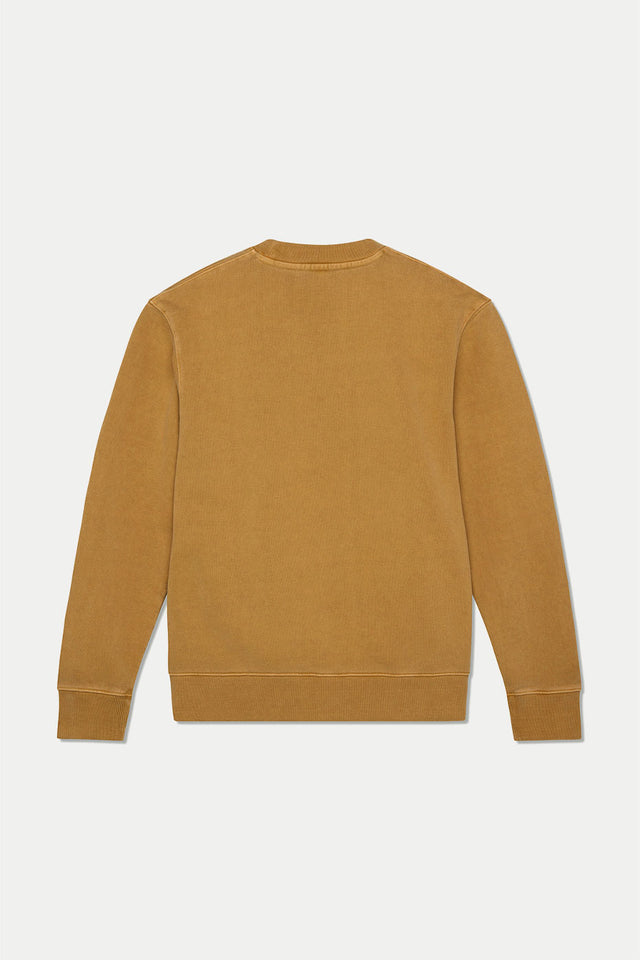 Deus Ex Machina Bronze Brown Pill Logo Crew 