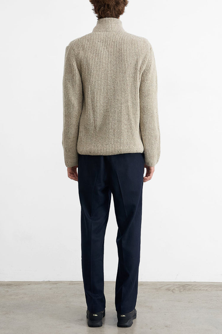 Light Grey Melange Paris Cardigan