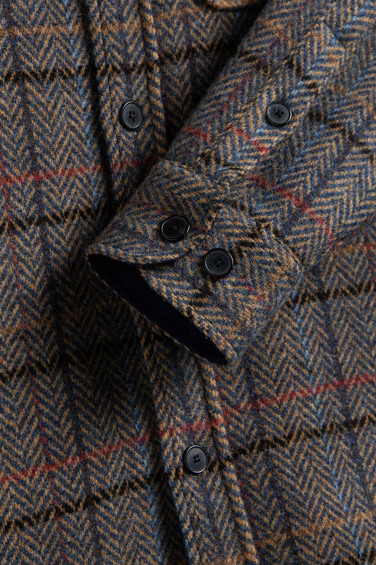 Blue Multi Type Overshirt