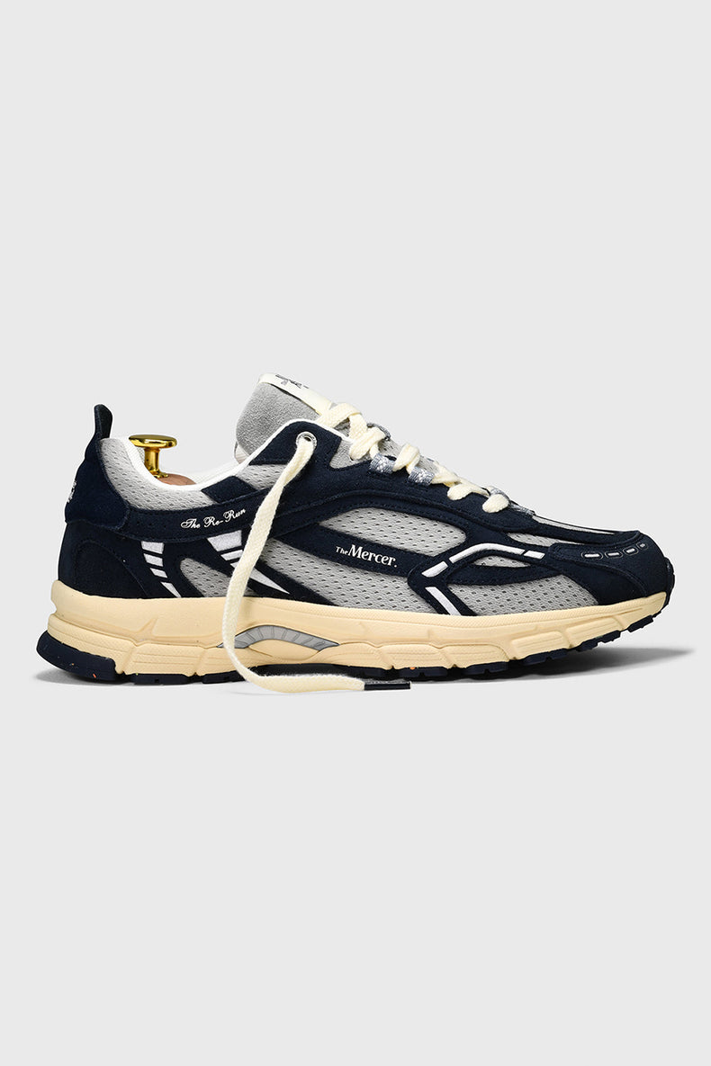 Navy The Re-Run Vintage Trainers Mens