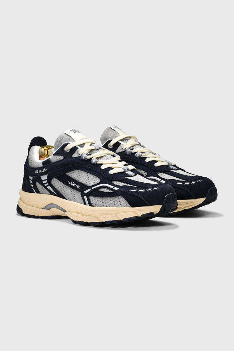 Navy The Re-Run Vintage Trainers Mens