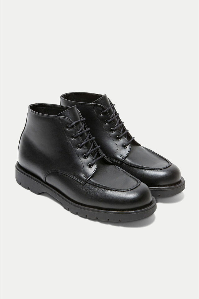 Kleman Black Oxal KP Lace Up Boots Mens 