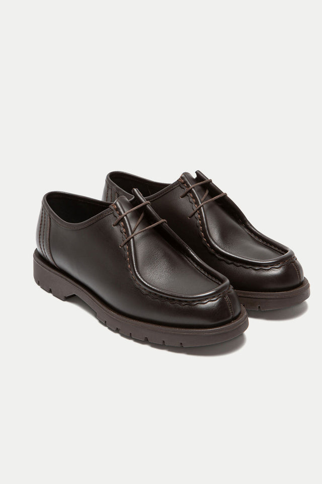 Brown Padror Lace Up Shoes Mens