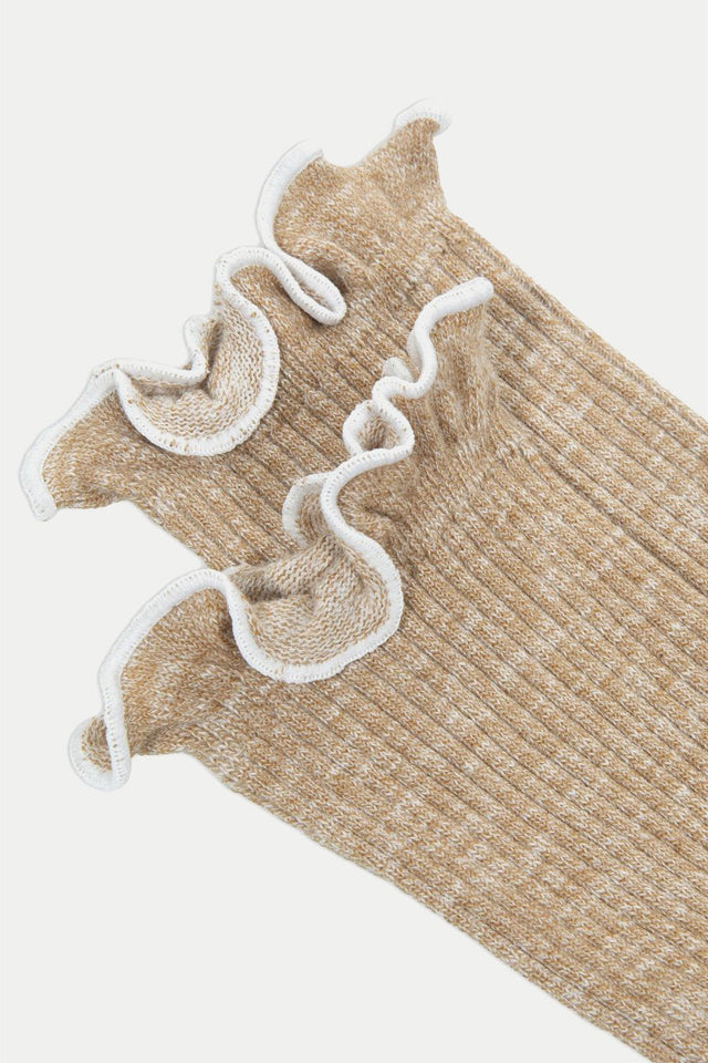 Beige Junin Socks