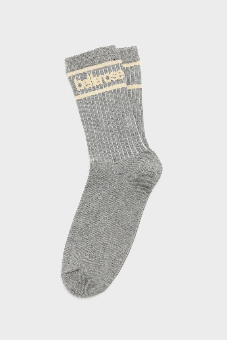 Bellerose Heather Grey Vrel Crew Socks 