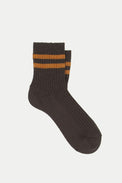 ANT45 Brown Tulip Socks 
