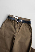 Bellerose Black Sabas Leather Belt 