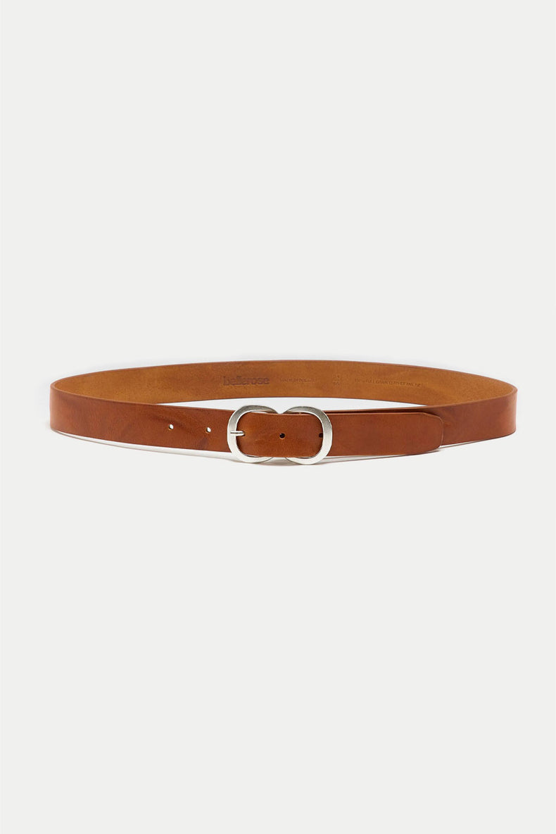 Bellerose Cognac Sabas Leather Belt 