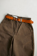 Bellerose Cognac Sabas Leather Belt 