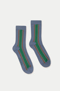 The Tiny Big Sister Stone Striped Socks 