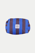 Damson Madder Blue Grey Canvas Make Up Bag 
