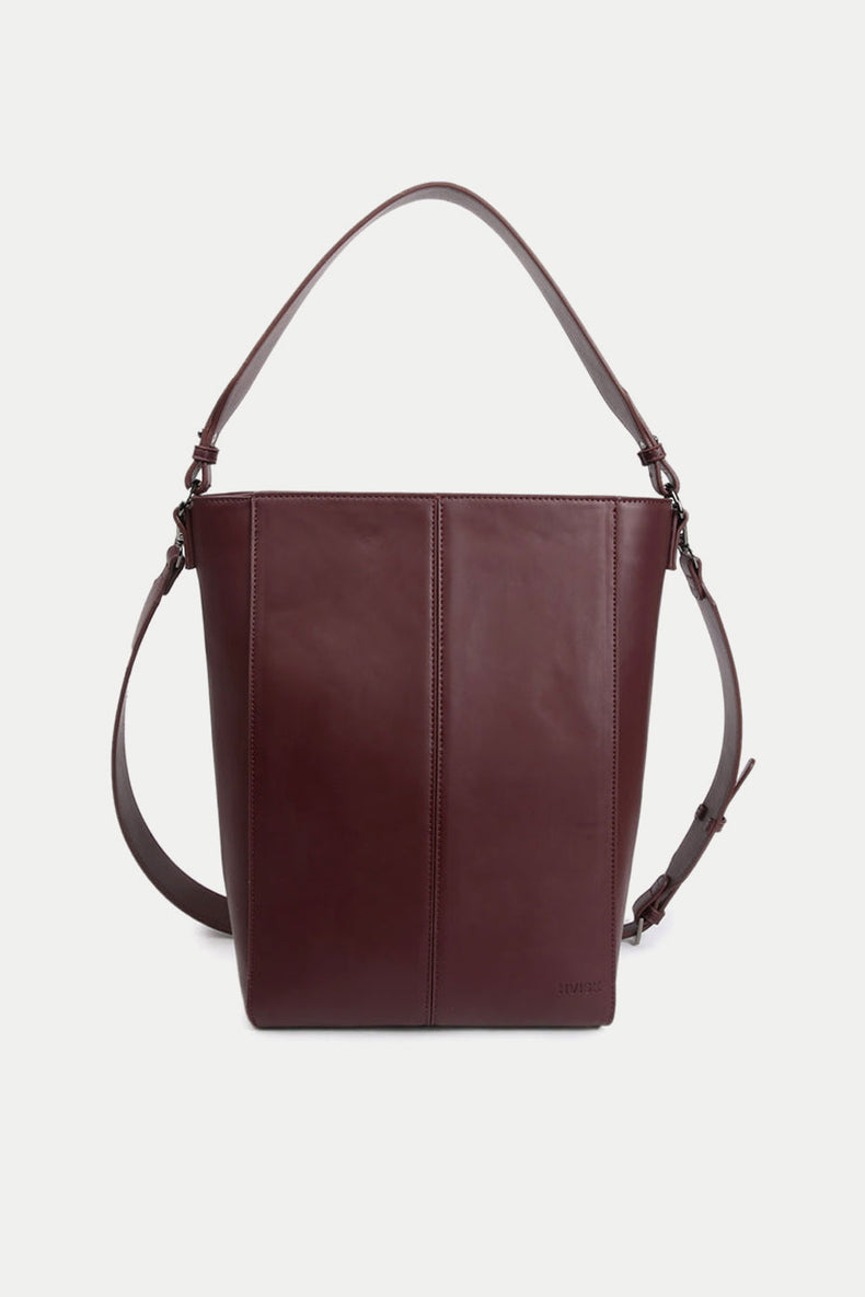 Midnight Plum Casset Soft Structure Bag