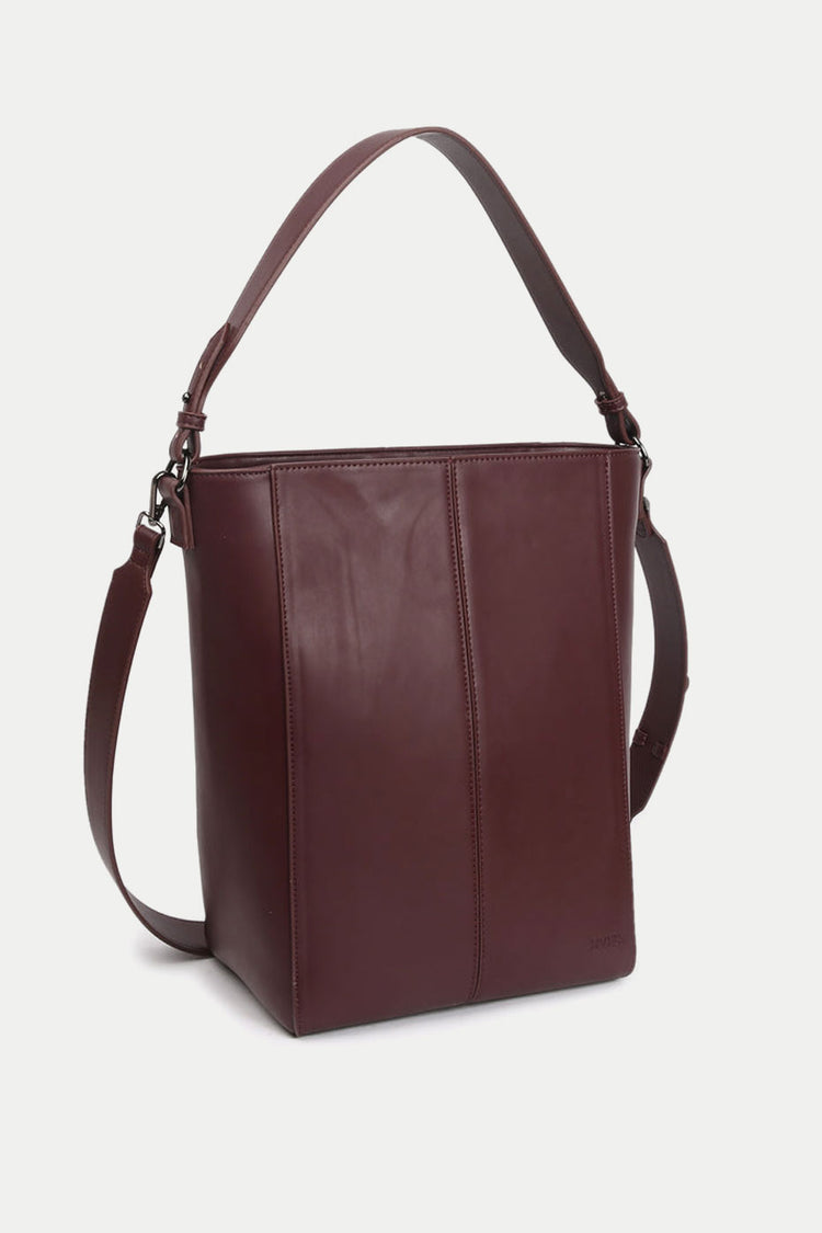 Midnight Plum Casset Soft Structure Bag