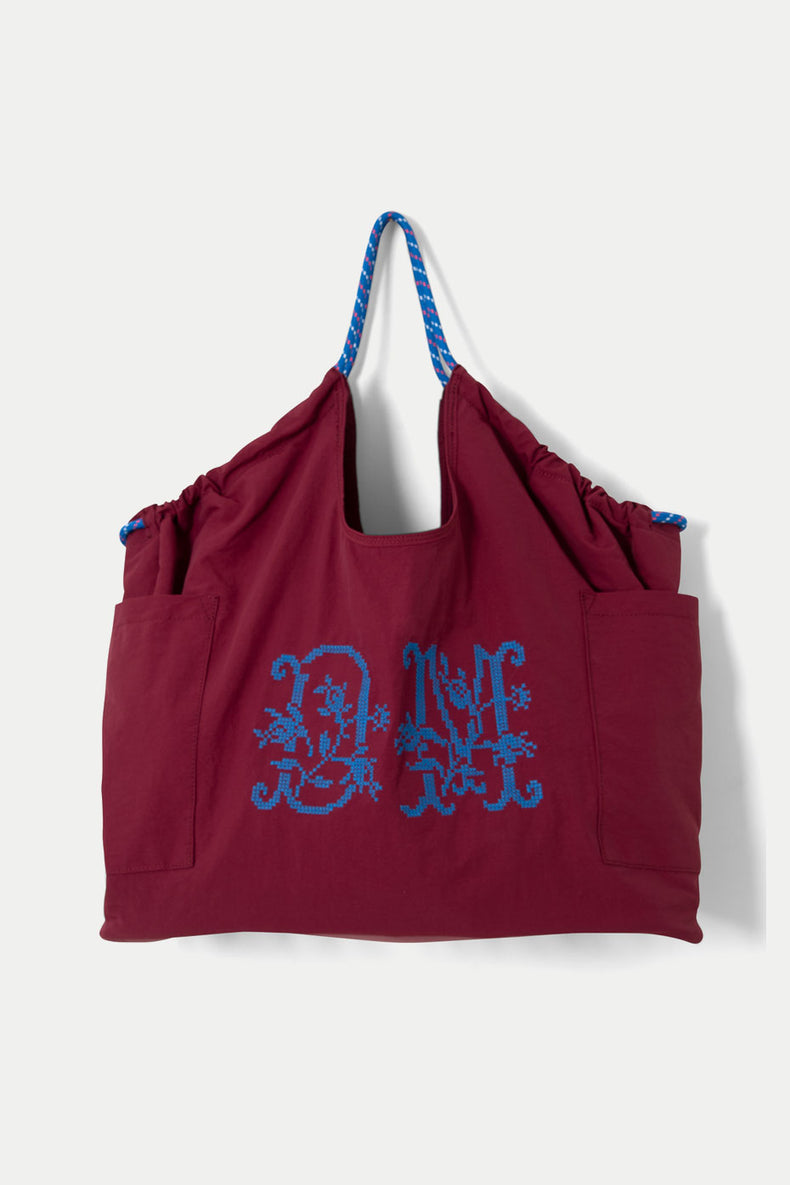 Burgundy Wilma Techy Shopper Bag