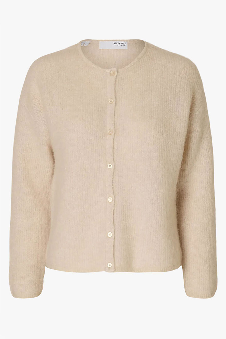 Birch Melange Sia Knit Cardigan