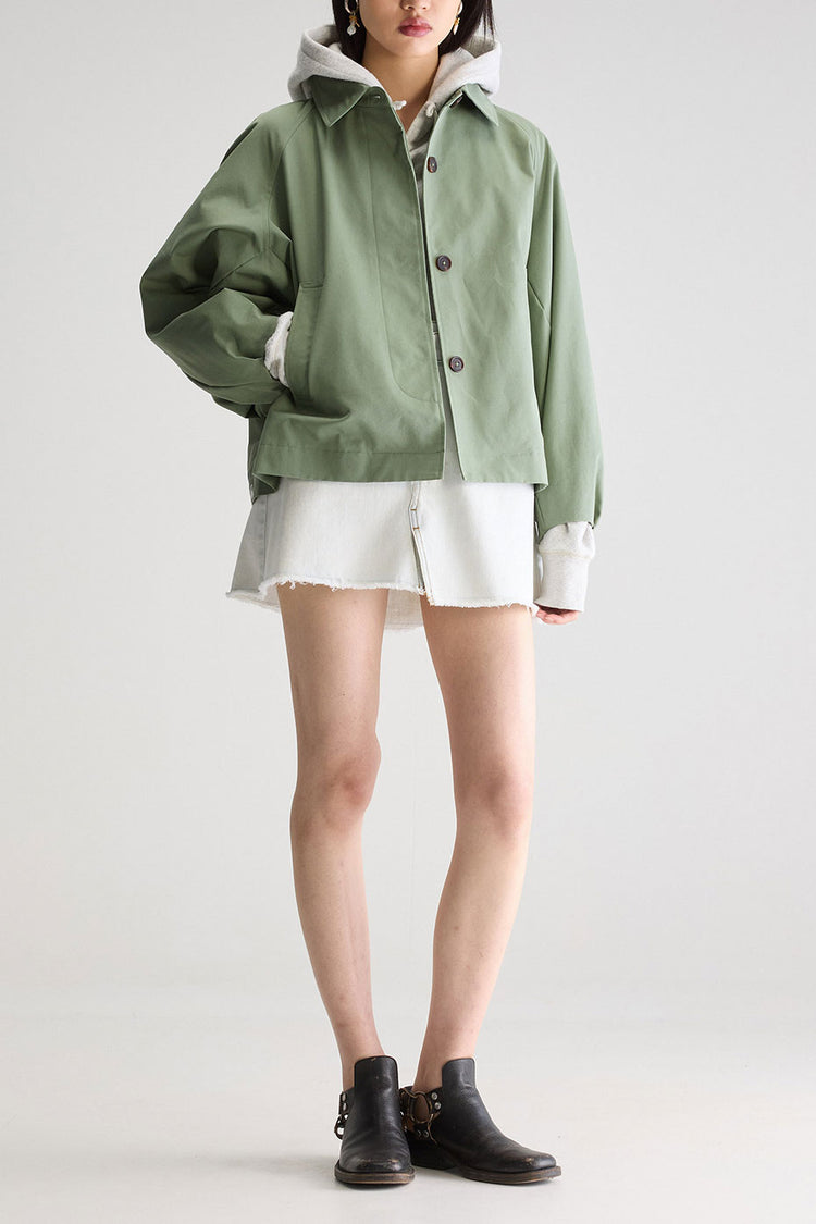 Eucalyptus Jodie Trench Jacket