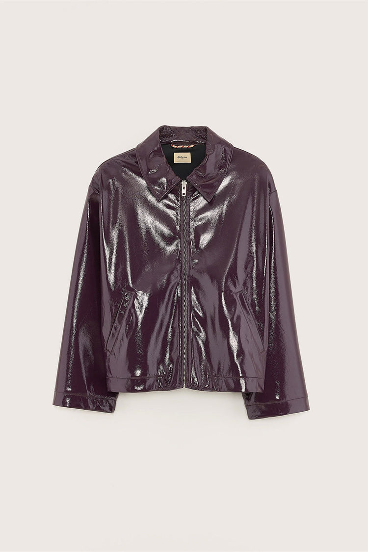 Wine Helsa Relaxed Jacket