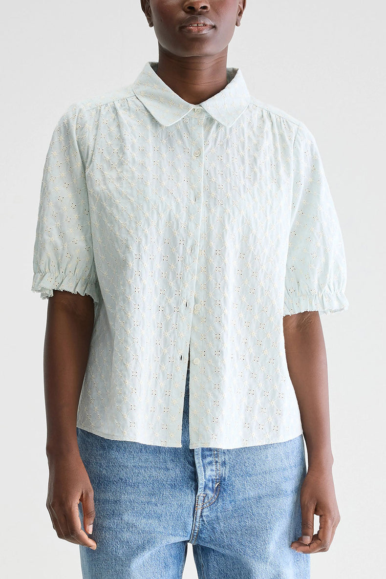 Stone Blue Hosanna Blouse