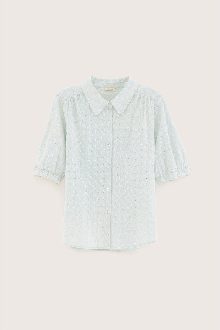 Stone Blue Hosanna Blouse