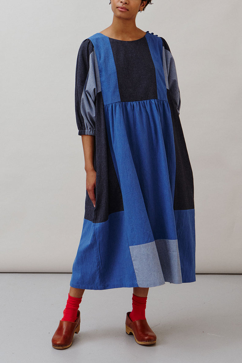 Indigo Mix Betsy Dress