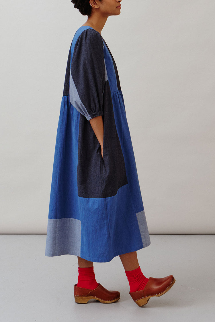 Indigo Mix Betsy Dress