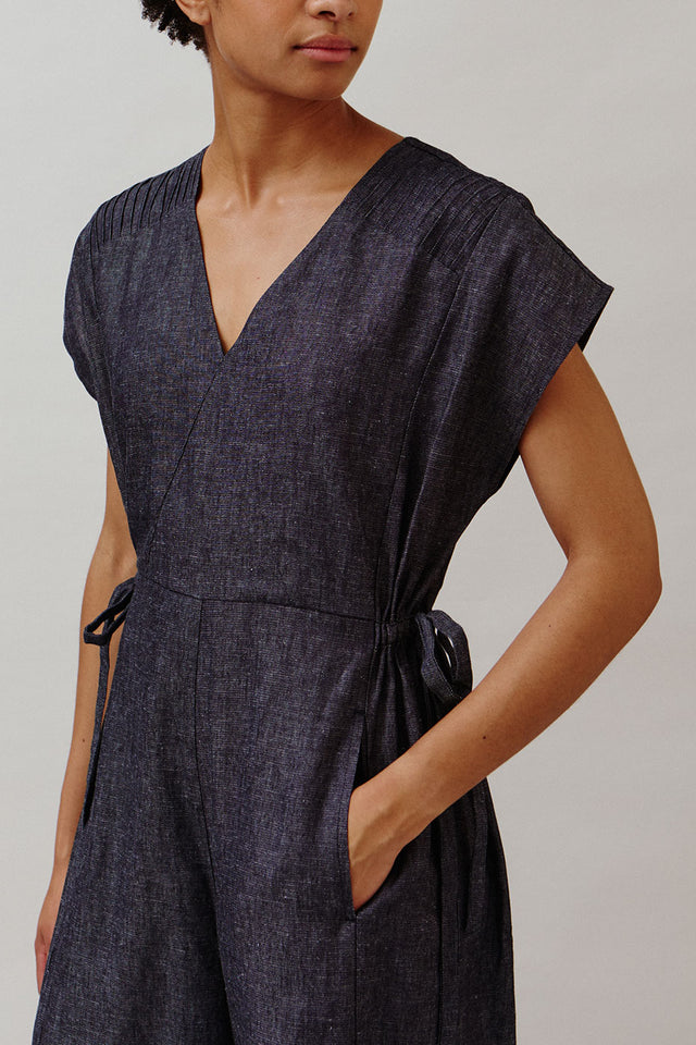 Dark Indigo Ava Jumpsuit