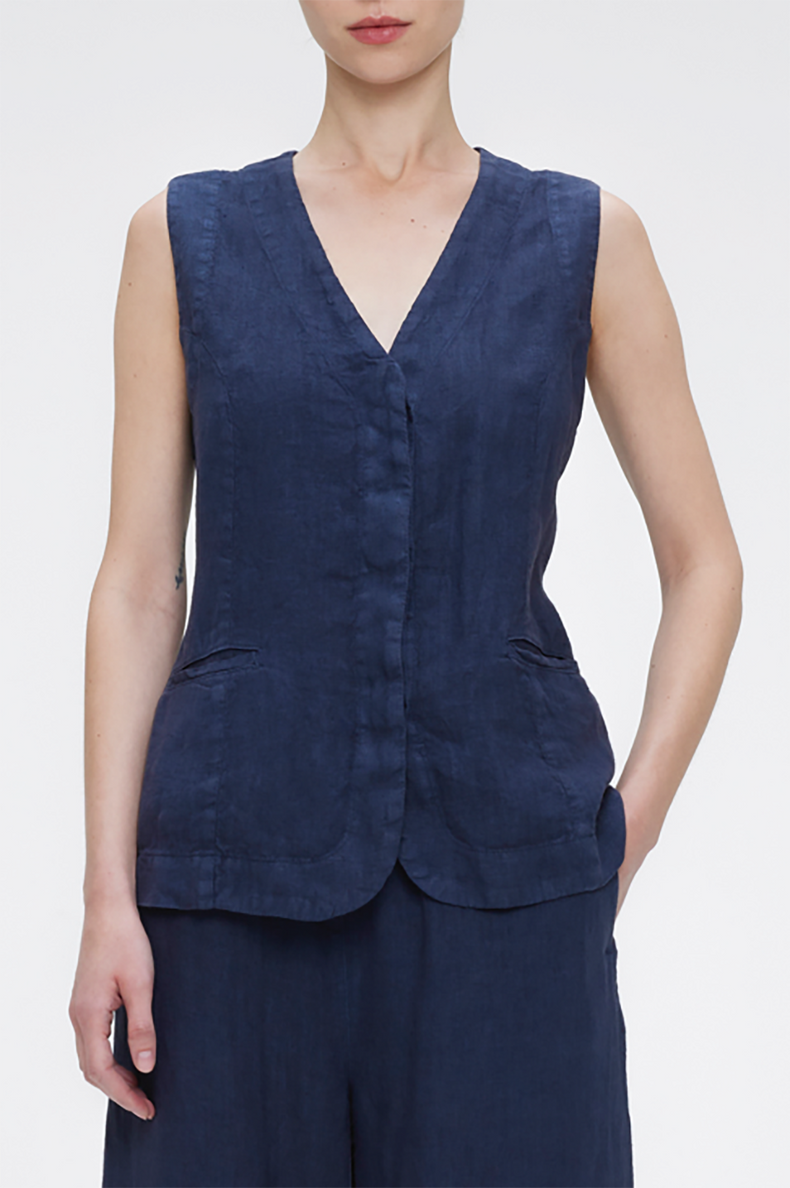 Navy Juni Vest