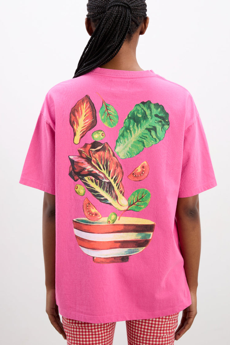 Pink Salad Boyfriend Tee