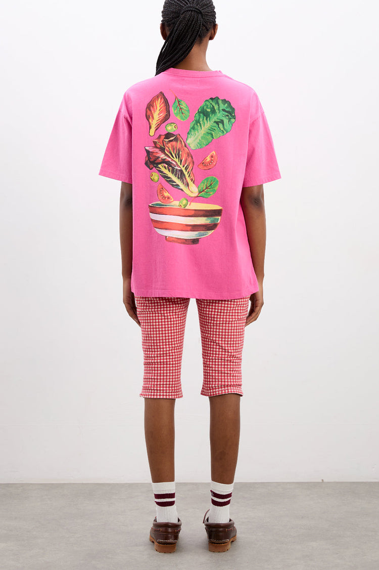 Pink Salad Boyfriend Tee