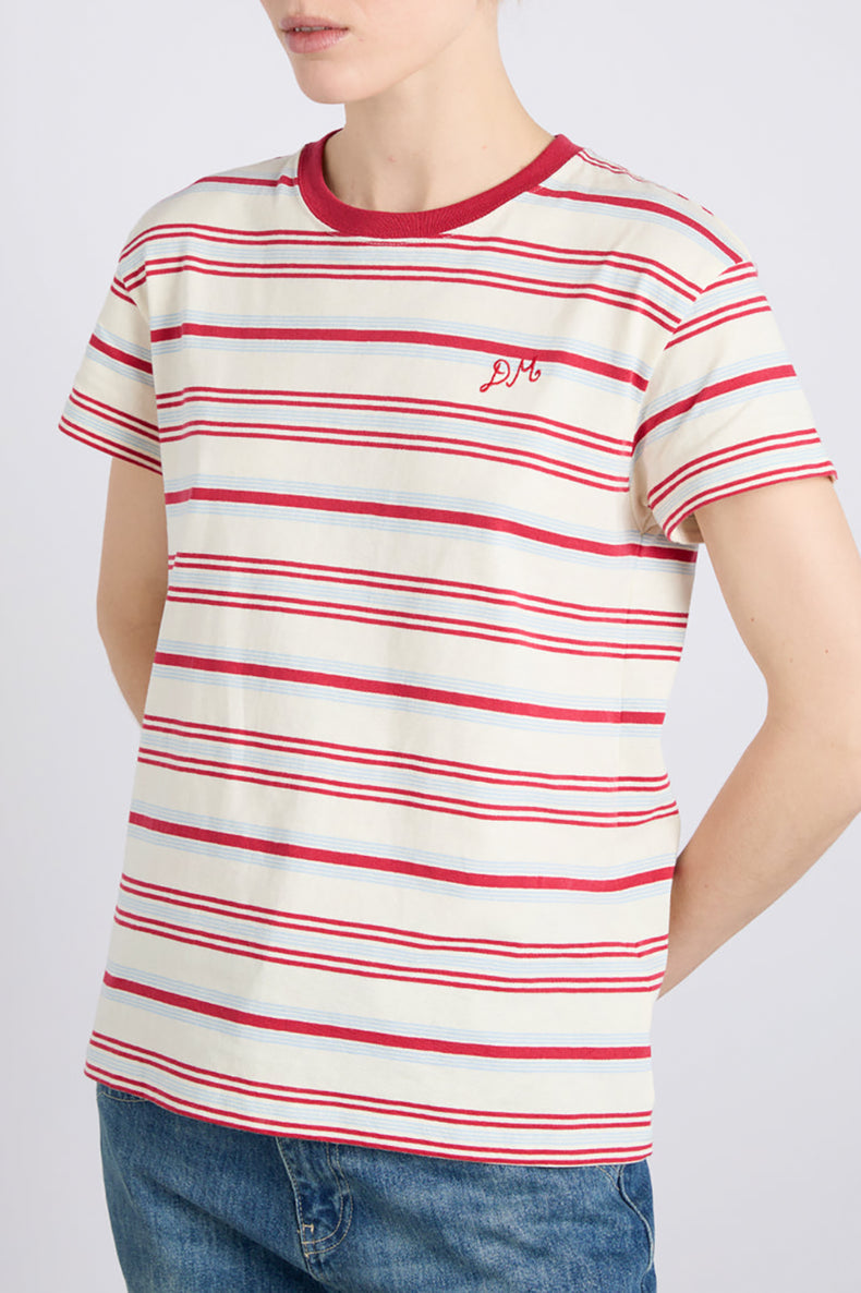 Butter Stripe Ariel Shrunken T-Shirt