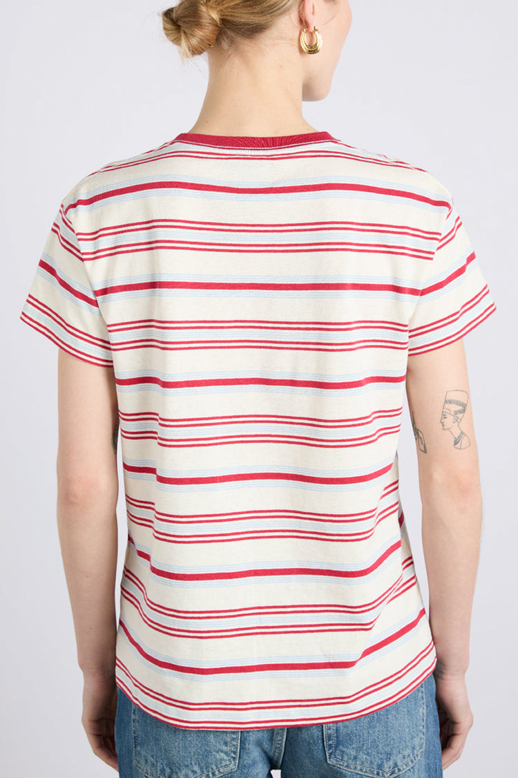 Butter Stripe Ariel Shrunken T-Shirt