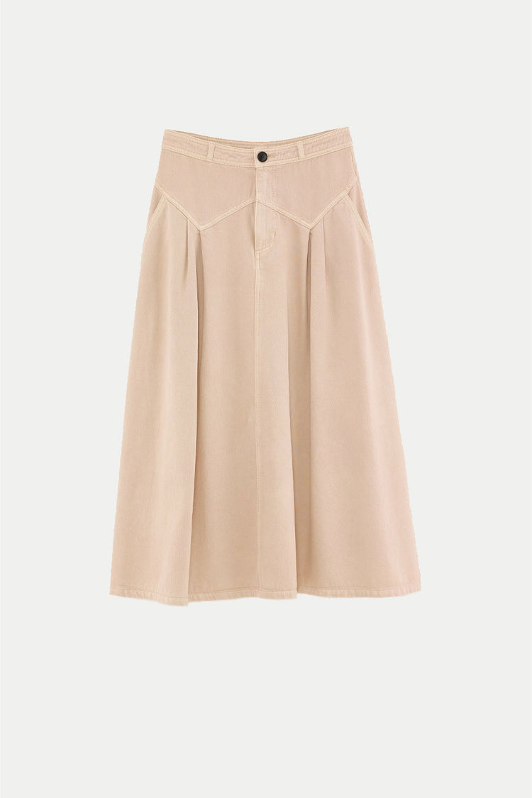 Moon Gala Flared Midi Skirt