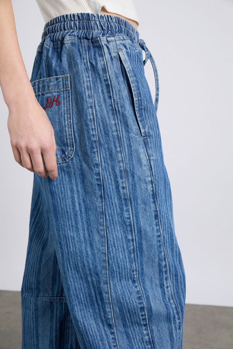 Blue Laser Stripe Felix Jeans