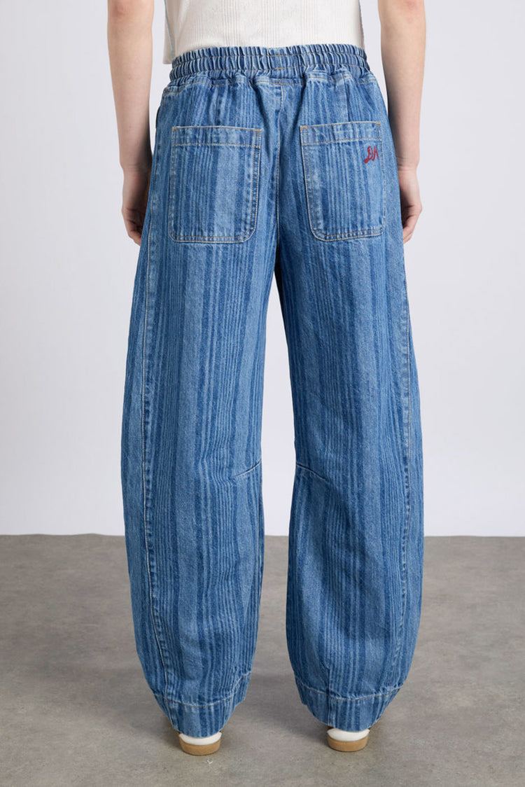 Blue Laser Stripe Felix Jeans