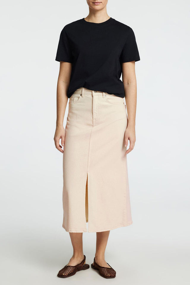 Ecru Krista Gerda Midi Skirt