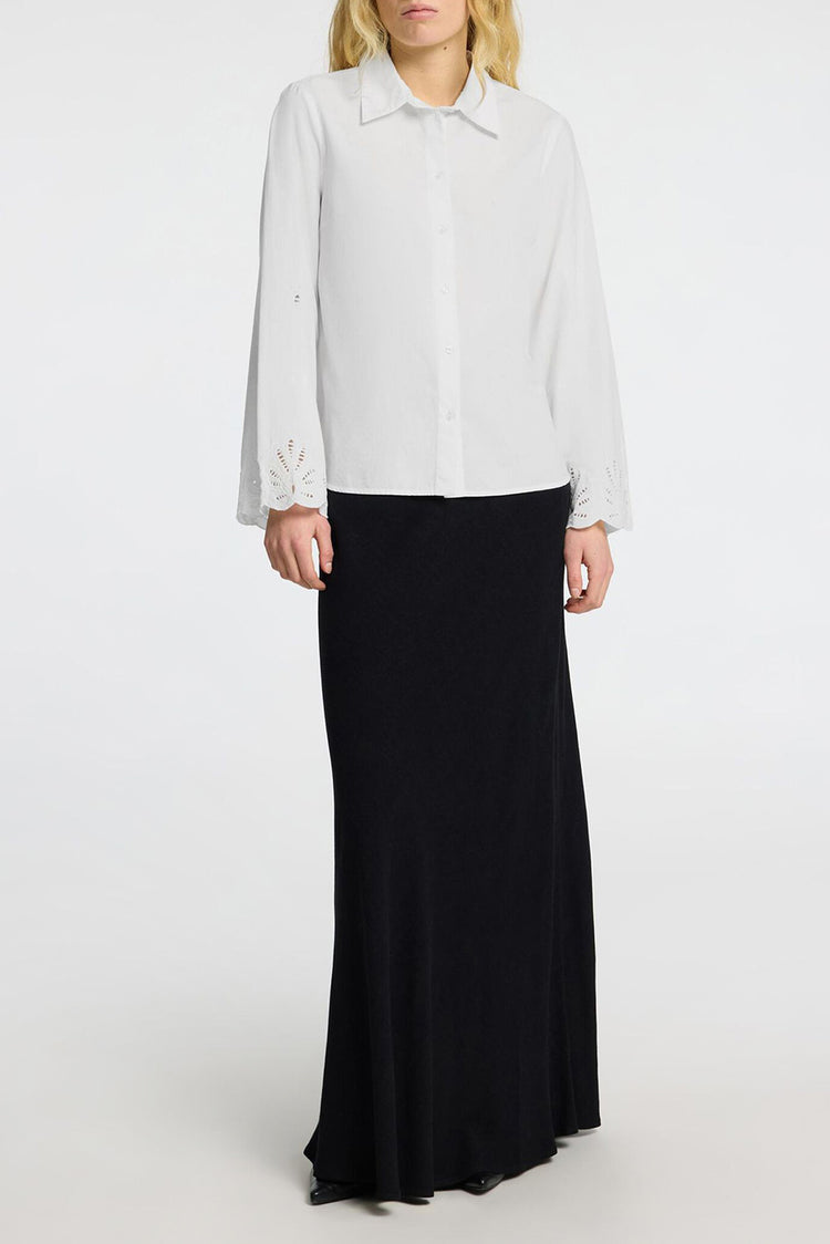 White Dahlia Broderie Anglaise Shirt
