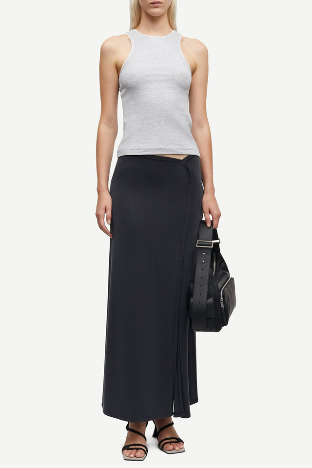 Light Grey Melange Sajune Tank Top