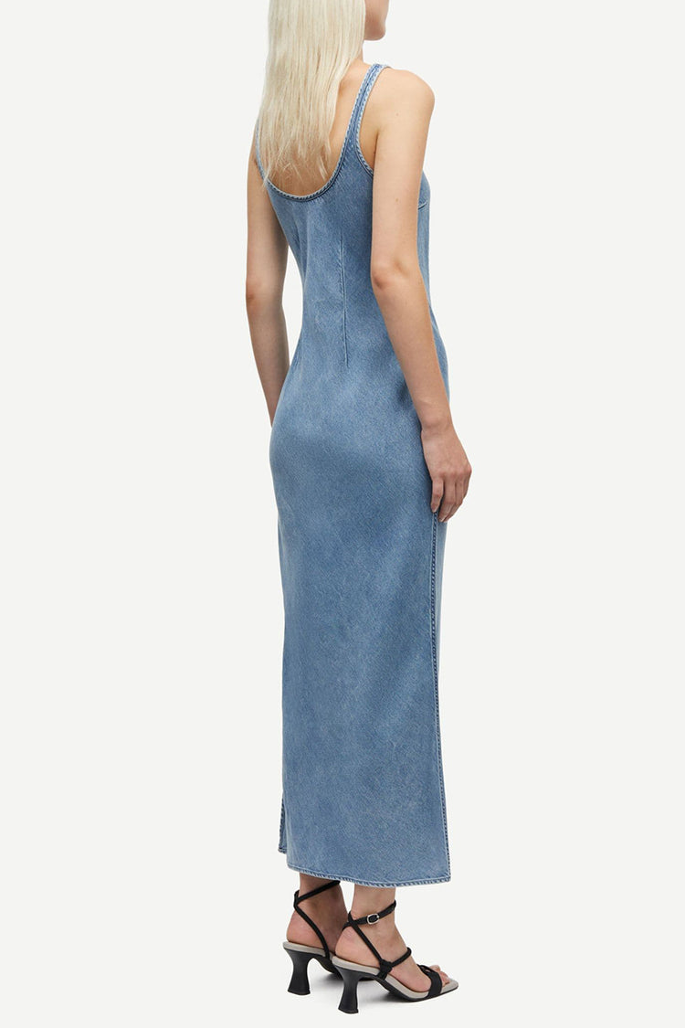 Samsøe Samsøe Denim Blue Sasunna Dress 