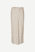 Samsøe Samsøe Egret Check Saagnetas Long Skirt 