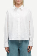 Samsøe Samsøe White Saatrani Shirt 