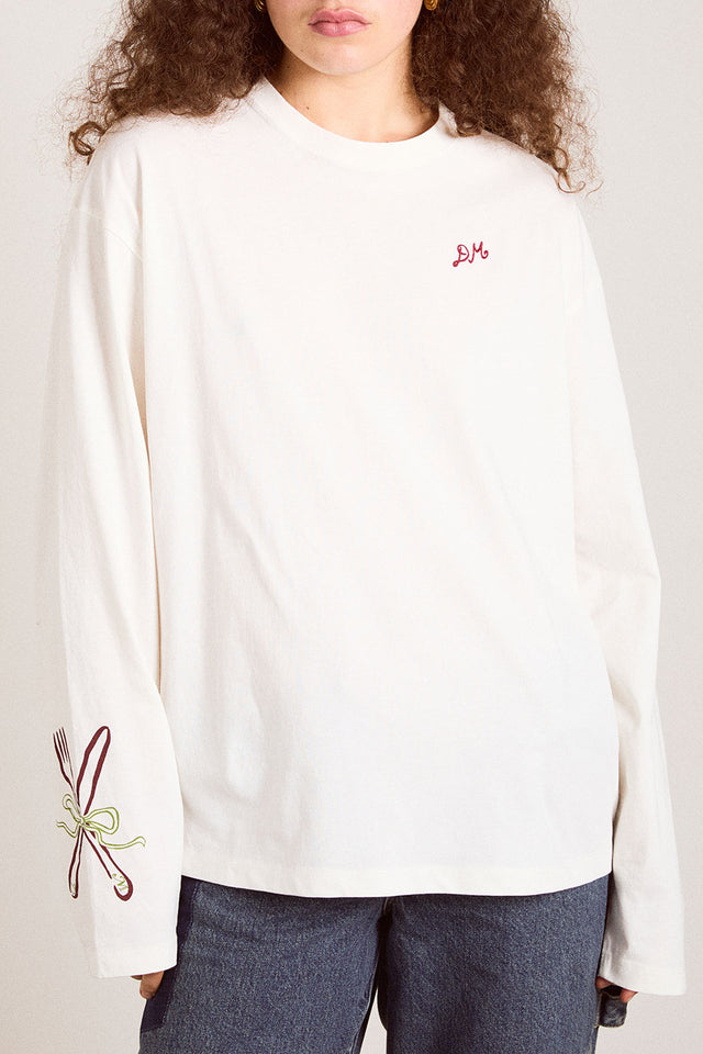 Damson Madder Ecru Le Petit Delice T-Shirt 