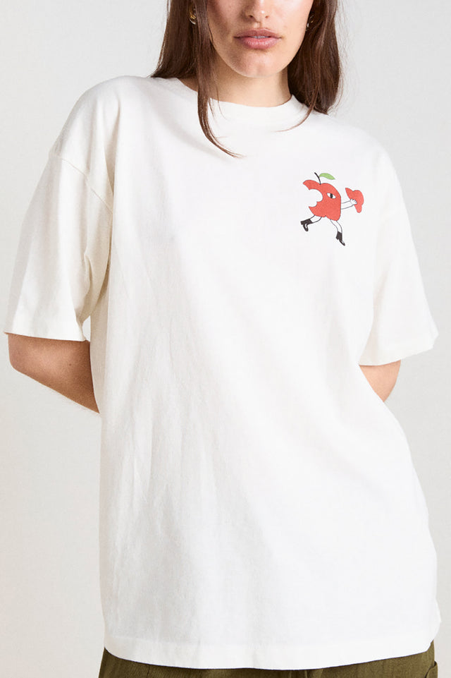 Damson Madder Ecru Apple Peel T-Shirt 