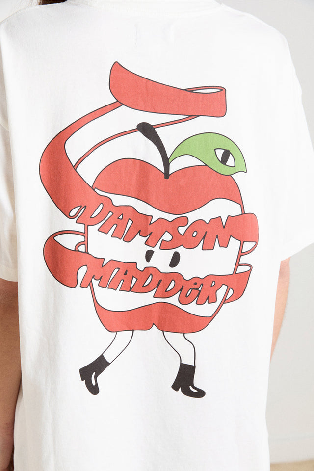 Damson Madder Ecru Apple Peel T-Shirt 