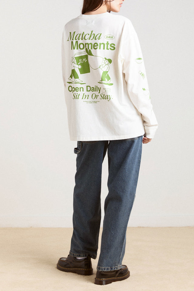 Damson Madder Ecru Matcha Moments T-Shirt 