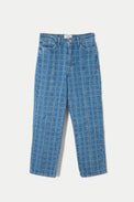 Damson Madder Blue Laser Check Tovie Jeans 