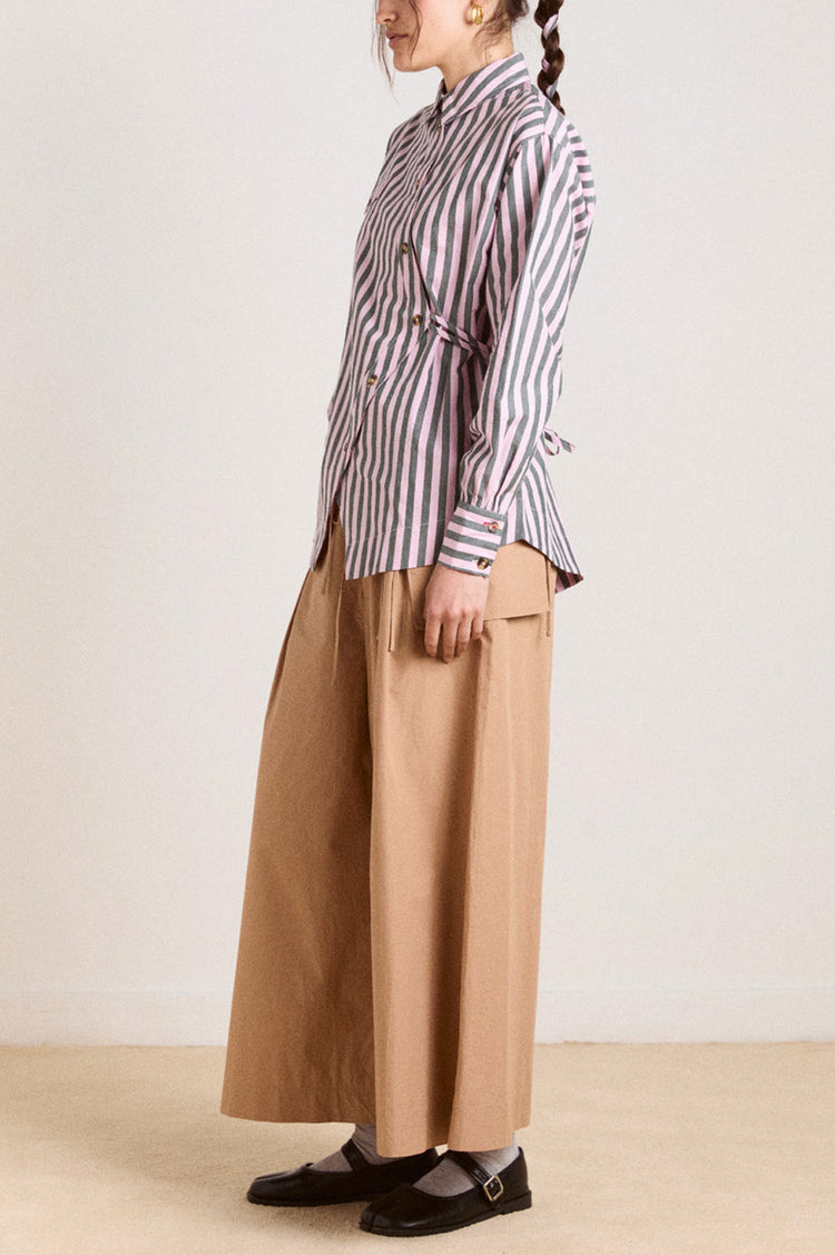 Damson Madder Garden Stripe Lux Shirt 
