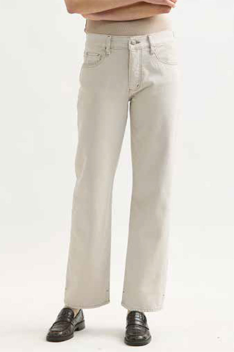 Dala Fog Alley Mid Rise Ankle Jeans 